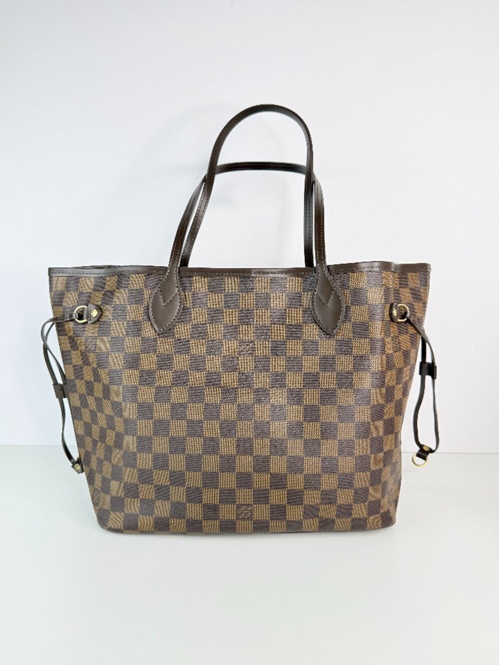 louis vuitton neverfull damier ebene